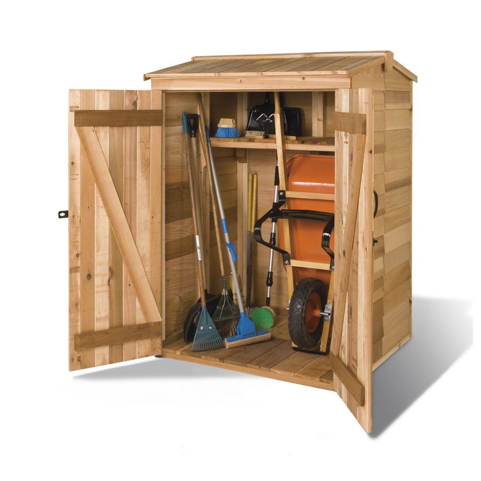 Садовая кладовка для инвентаря