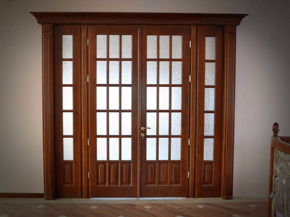 Четырехстворчатая раздвижная дверь