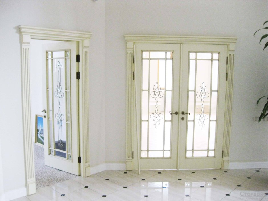 Двери двустворчатые межкомнатные Mr Doors