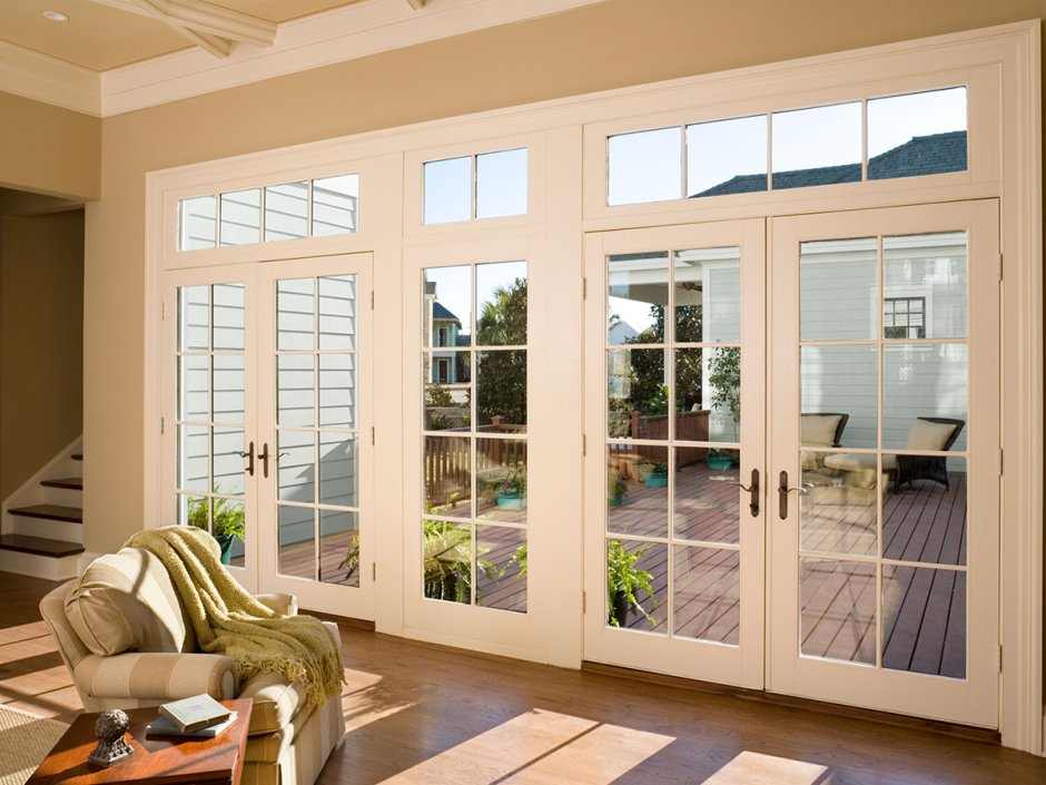 Двойные раздвижные двери