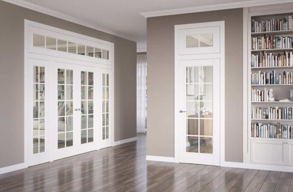 Фасады шкафов с распашными дверями