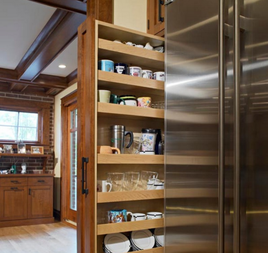 Органайзер выдвижной напольный Этажерка Kitchen Organizer