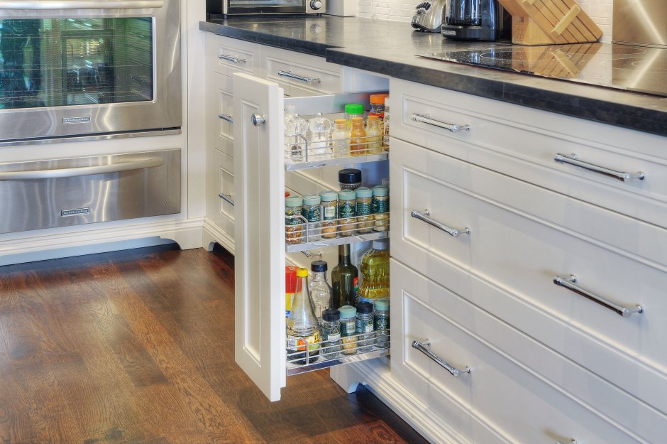 Полка выдвижная, для кухни и ванной комнаты 94х52х12 см