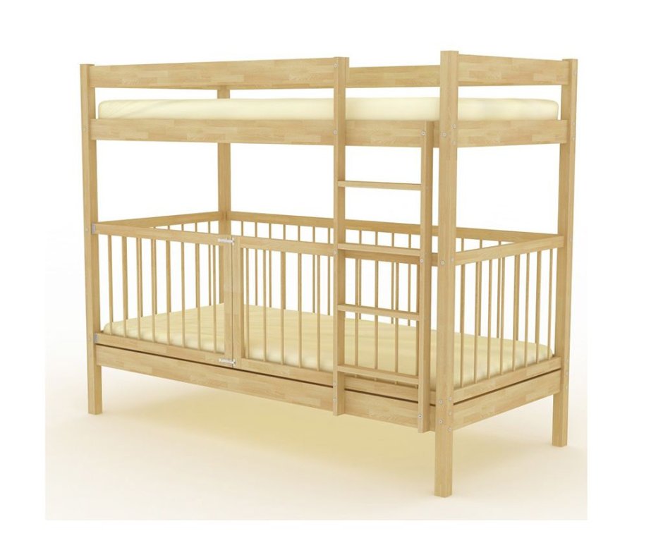 Детская двухъярусная кровать Березка