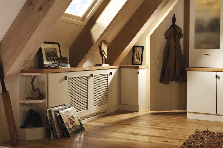 Ниши на мансарде