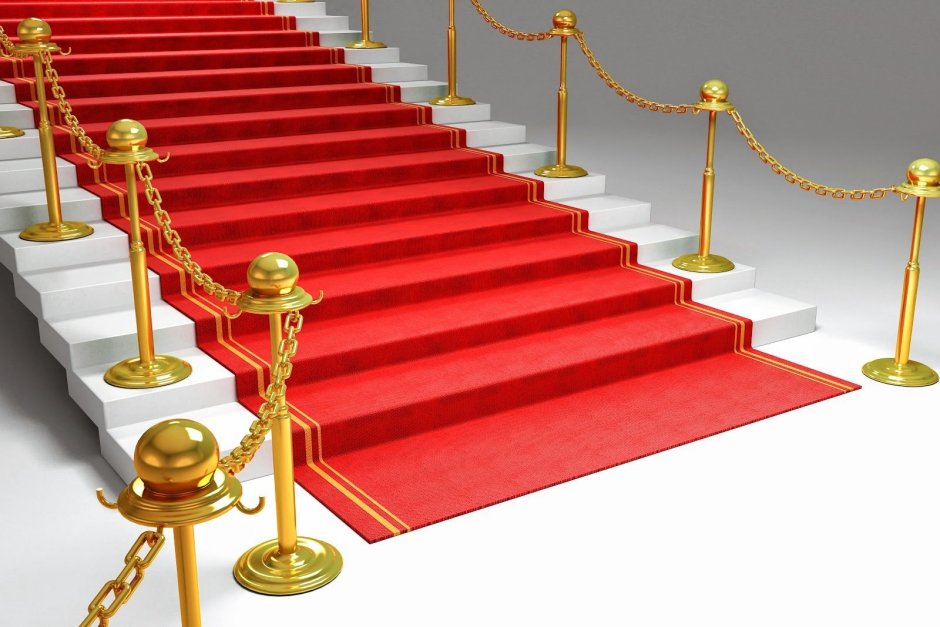 Красная дорожка ступеньки