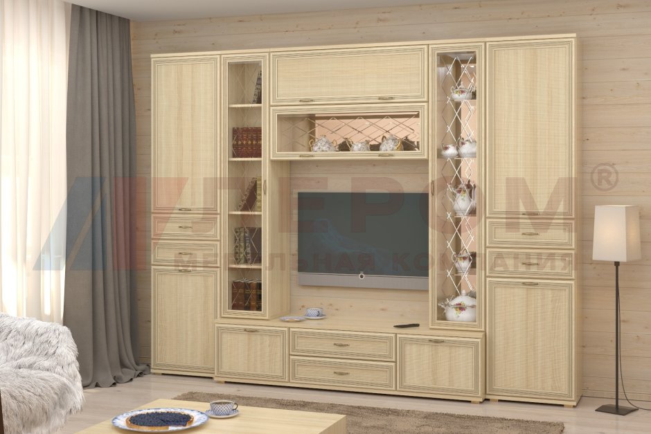 Гостиная Карина Лером снежный ясень