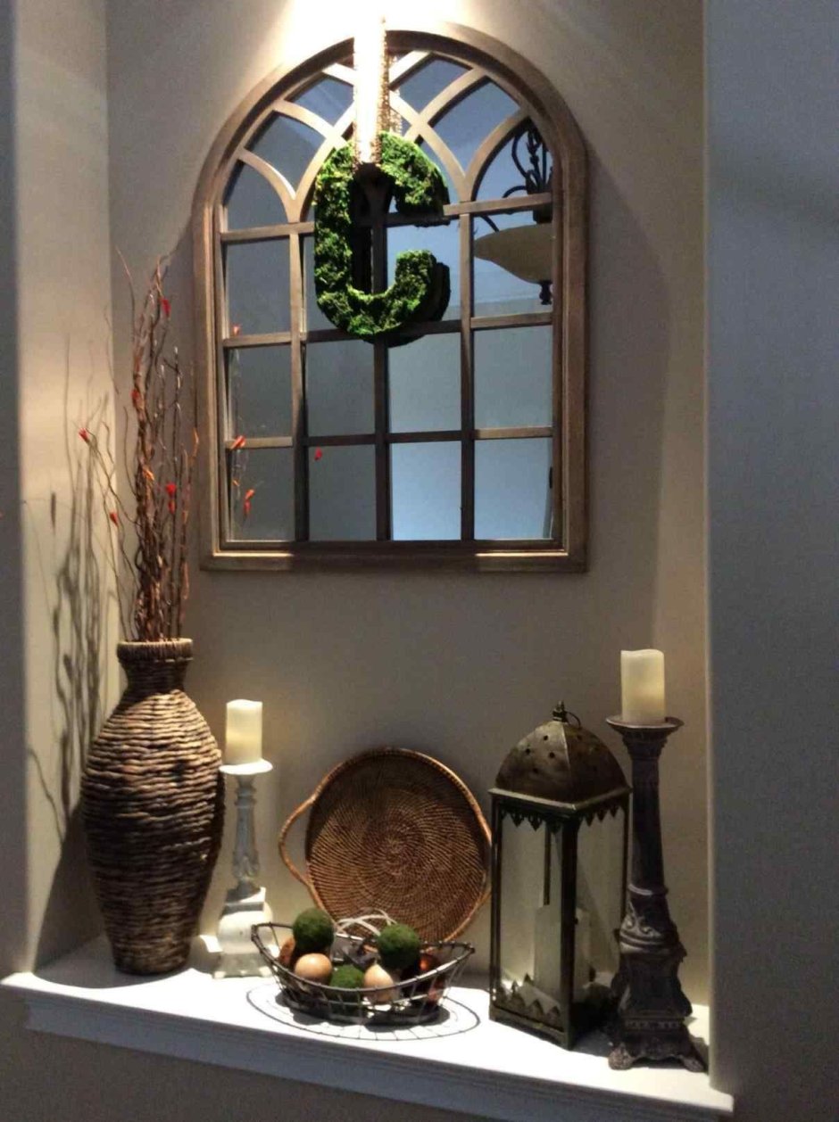 Декор оконной ниши