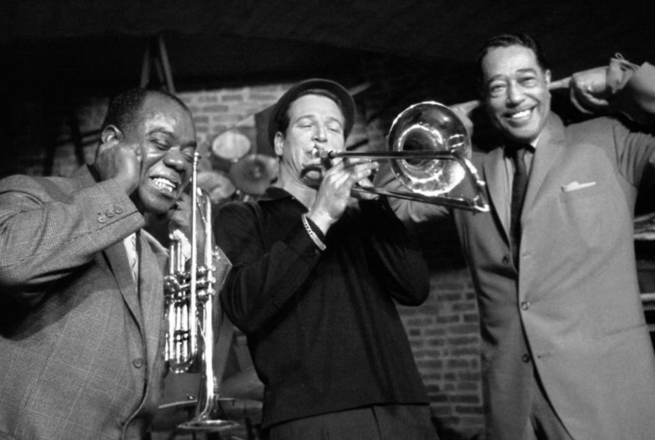 Дюк Эллингтон и Луи Армстронг