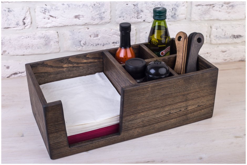 Foxwoodrus подставка под специи и салфетки