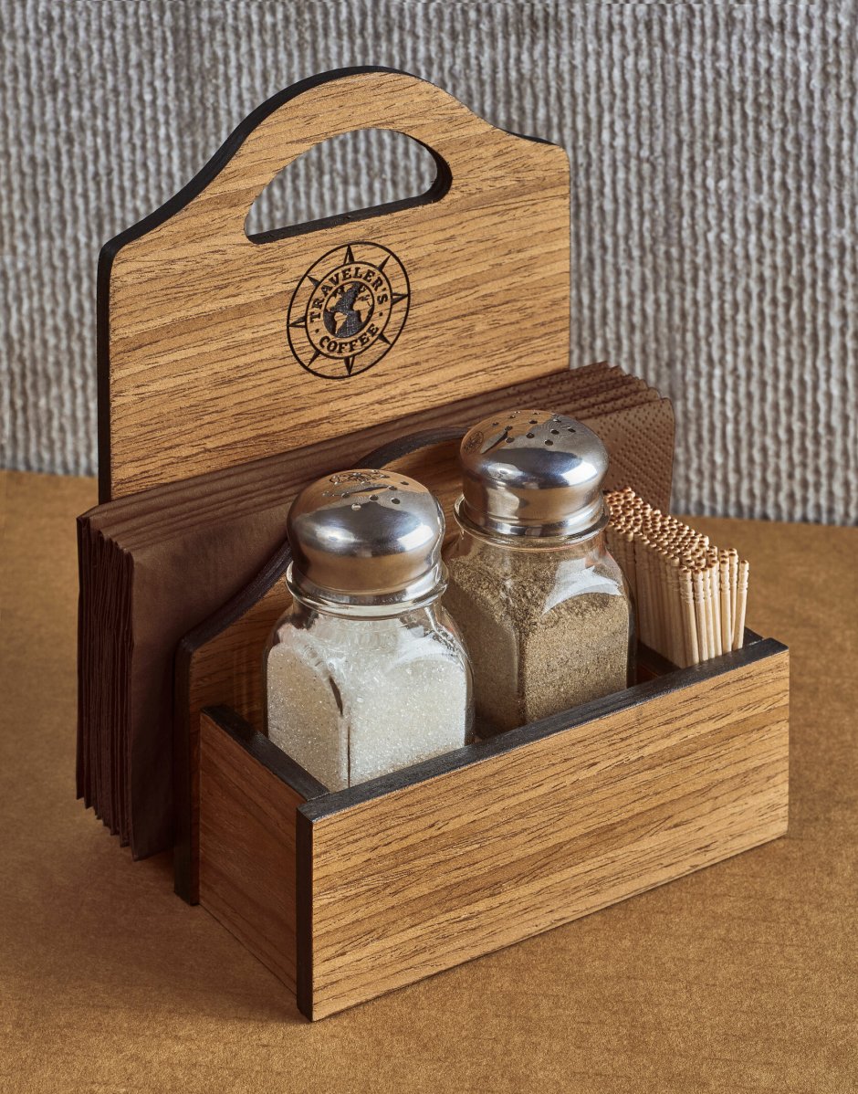 Подставка для специй деревянная