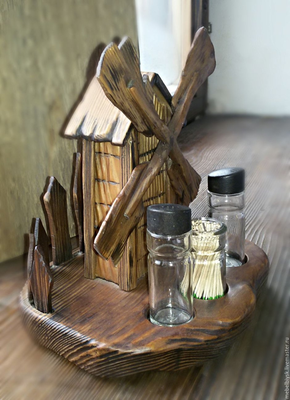 Деревянные изделия для декора