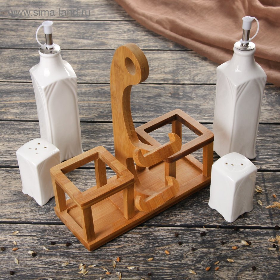 Набор для специй и масел Эстет 4