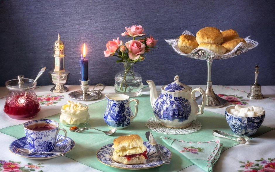 Сервировка чайного стола