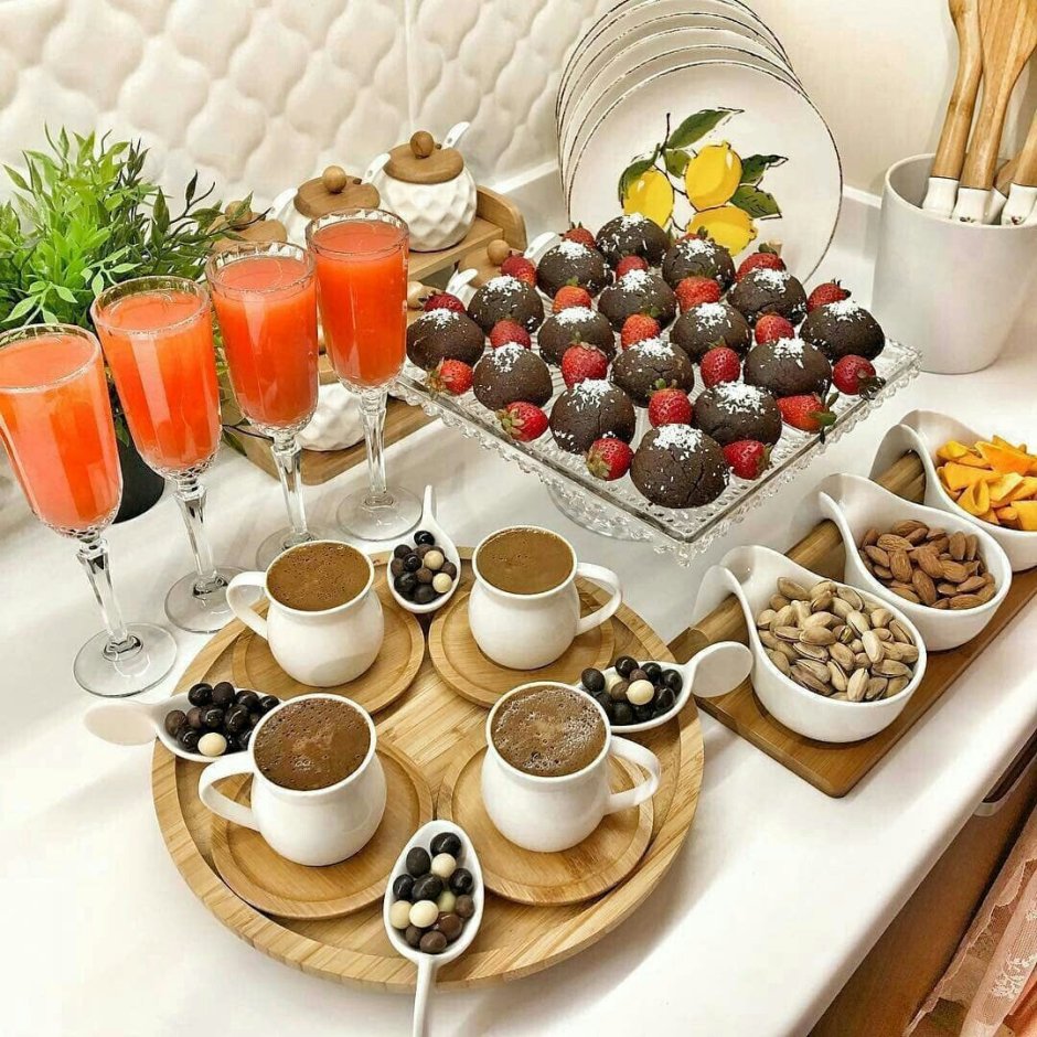 Чаепитие со сладостями