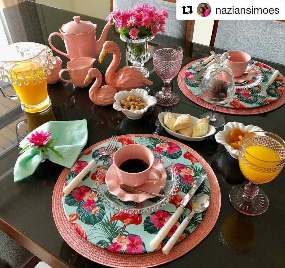 Сервировка завтрака