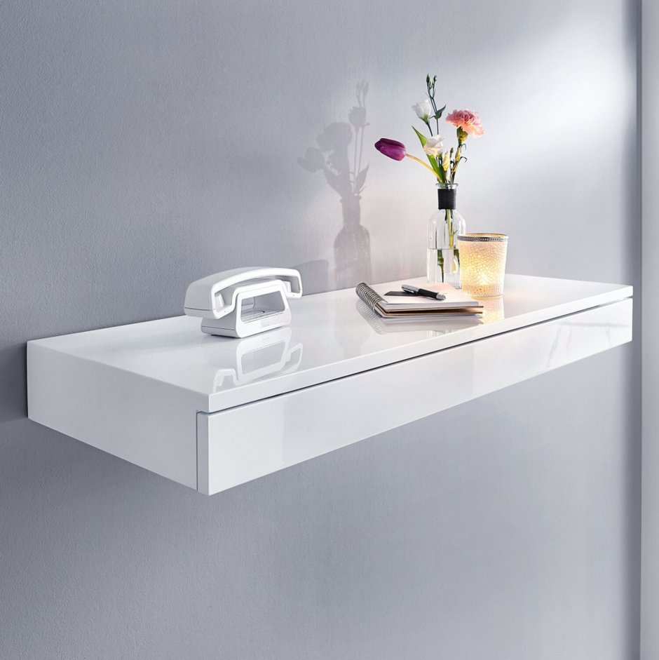 Прямоугольная консоль низкая