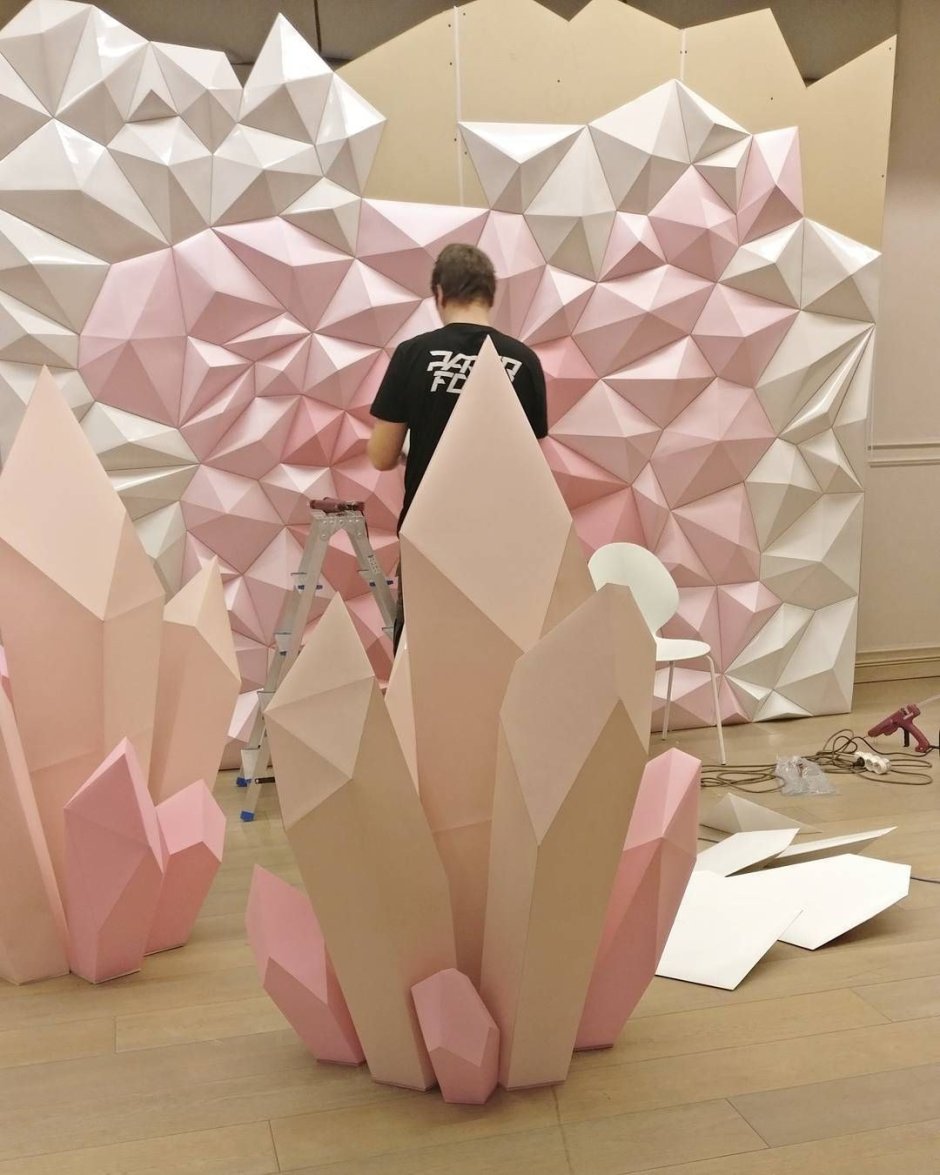 Объемные бумажные фигуры