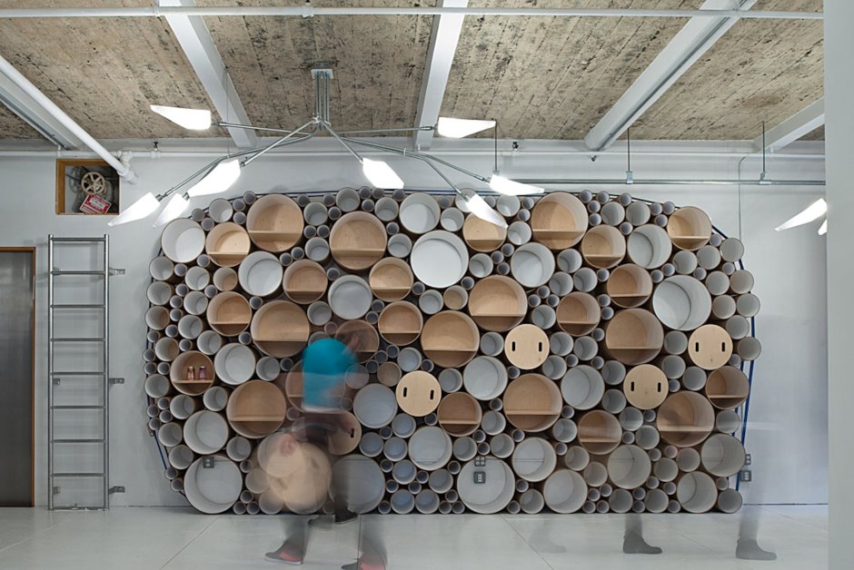 Декорация из труб