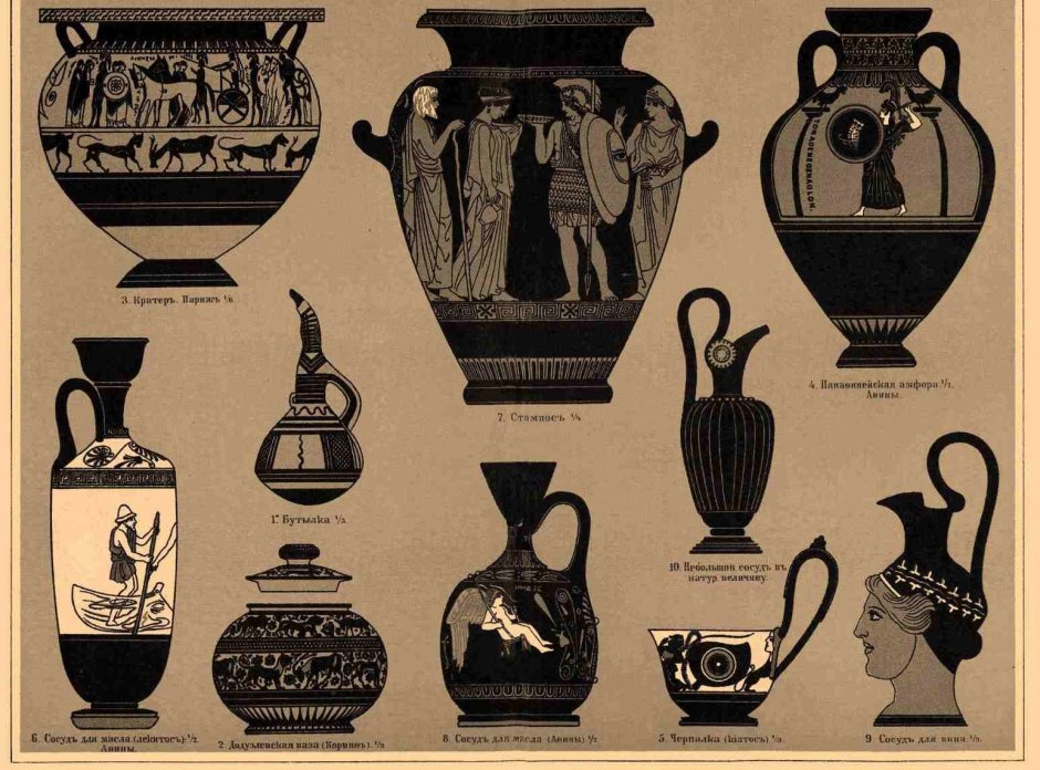 Награды древней Греции в музее