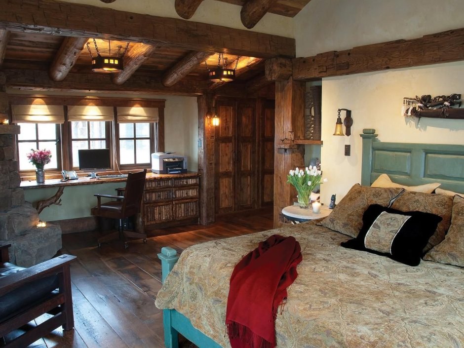 Интерьер в Старом деревенском доме