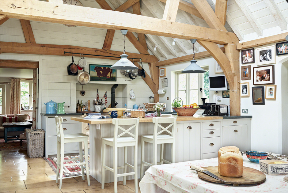 Английский сельский дом интерьер