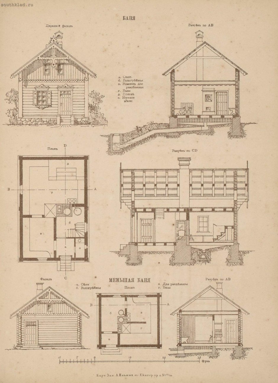К. Леве, к. Шульц. Сельская архитектура