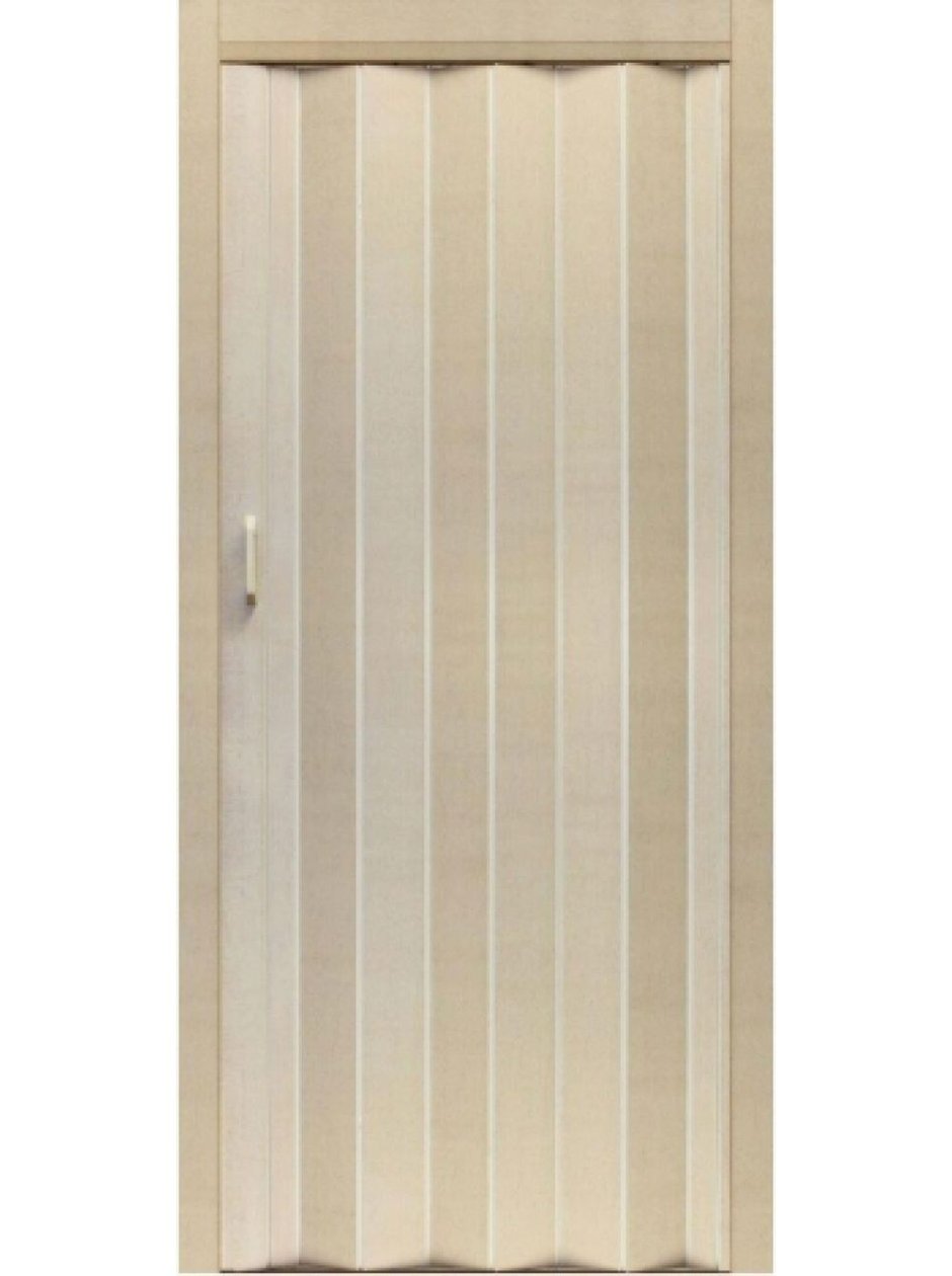 Дверь-гармошка стиль дуб беленый 2,02м*600-840мм