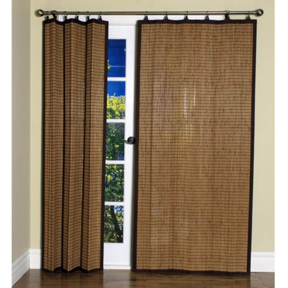 Бамбуковые шторы на дверной проем