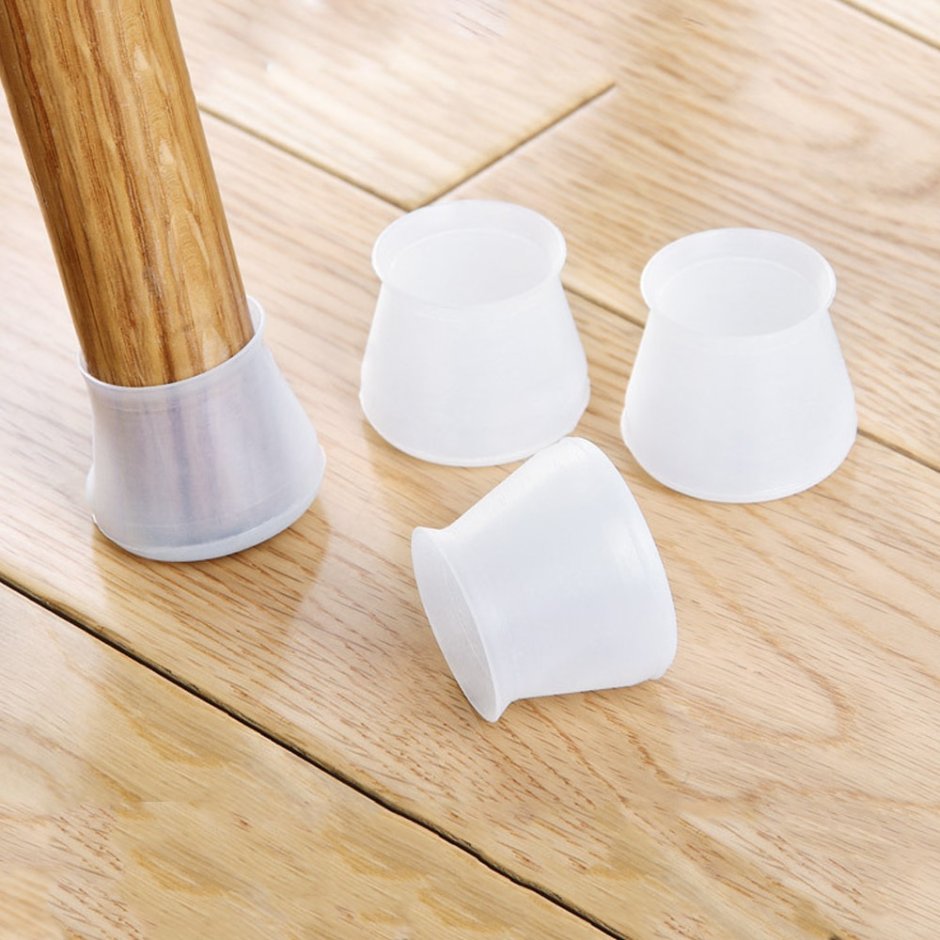 Силиконовые накладки на ножки стульев