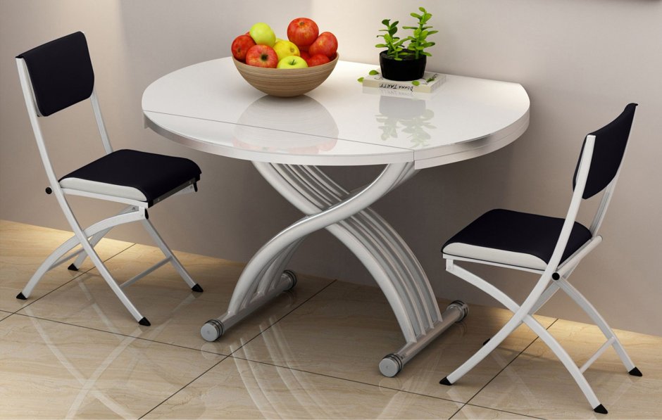 Стол трансформер b2252 белый