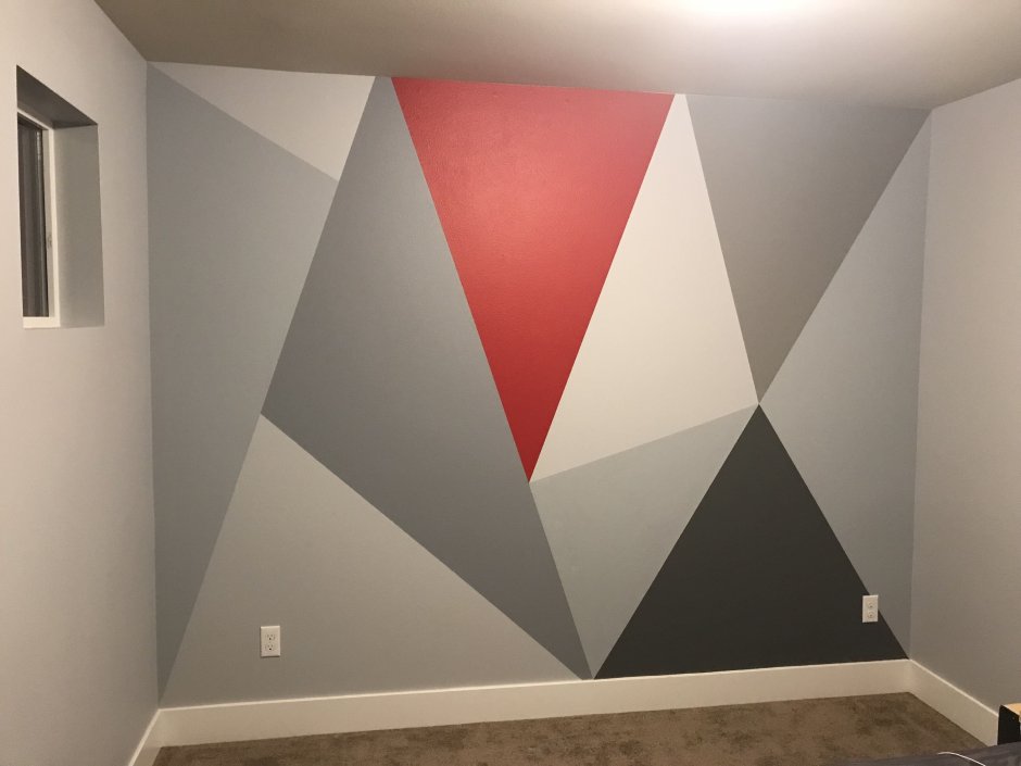 Креативная покраска стен