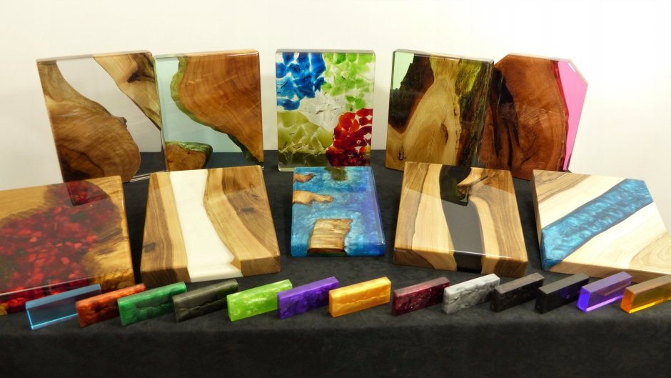 Лестница из слэба дерева