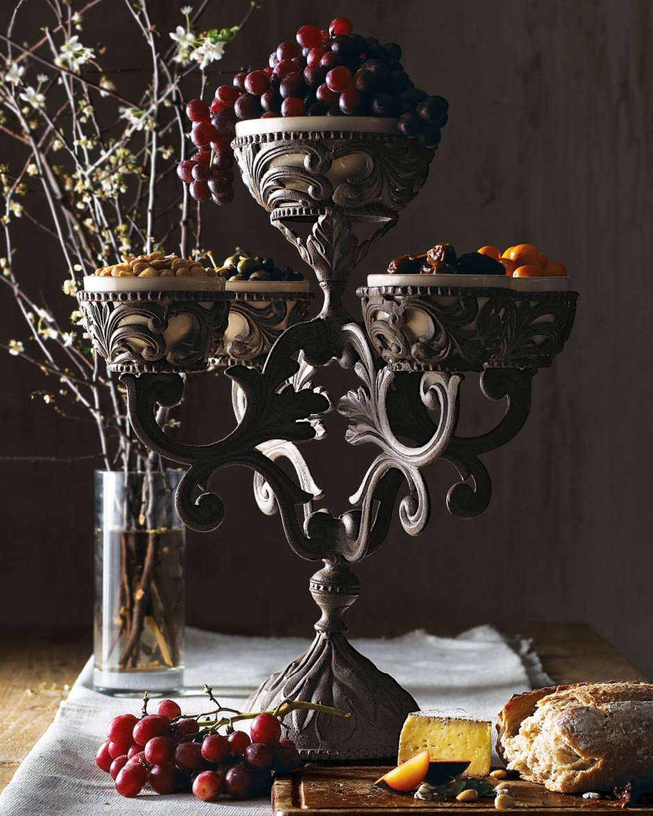 Набор посуды черный