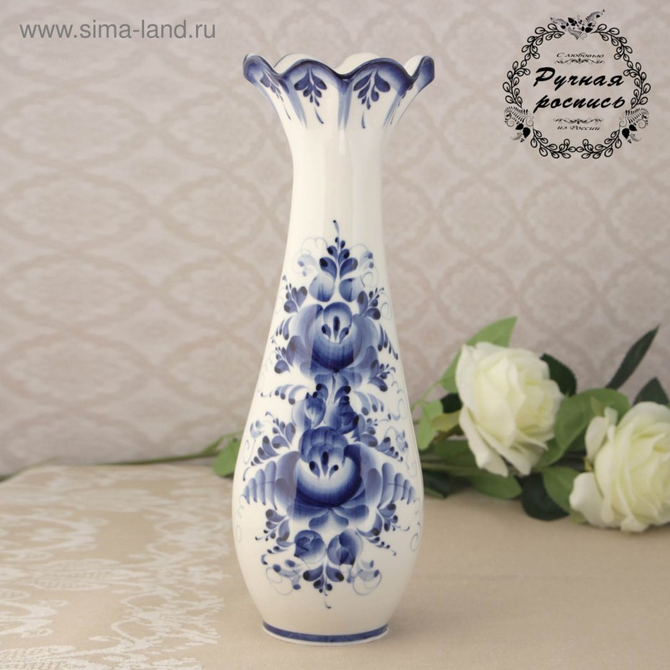 Кувшин "артишок". Гжель