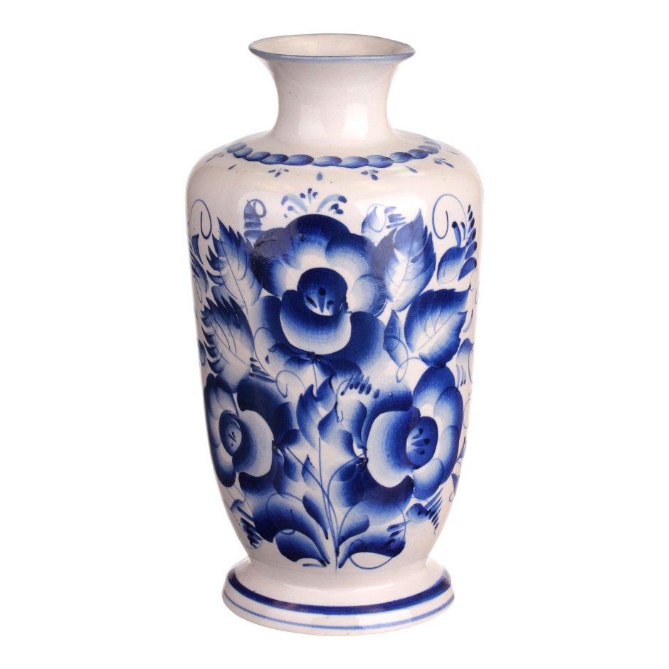 Цветная Гжель