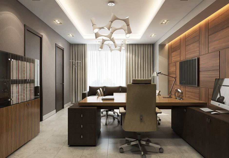 Современный интерьер кабинета