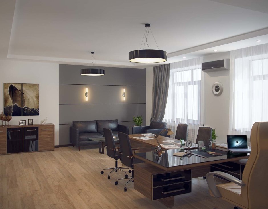 Кабинет директора интерьер