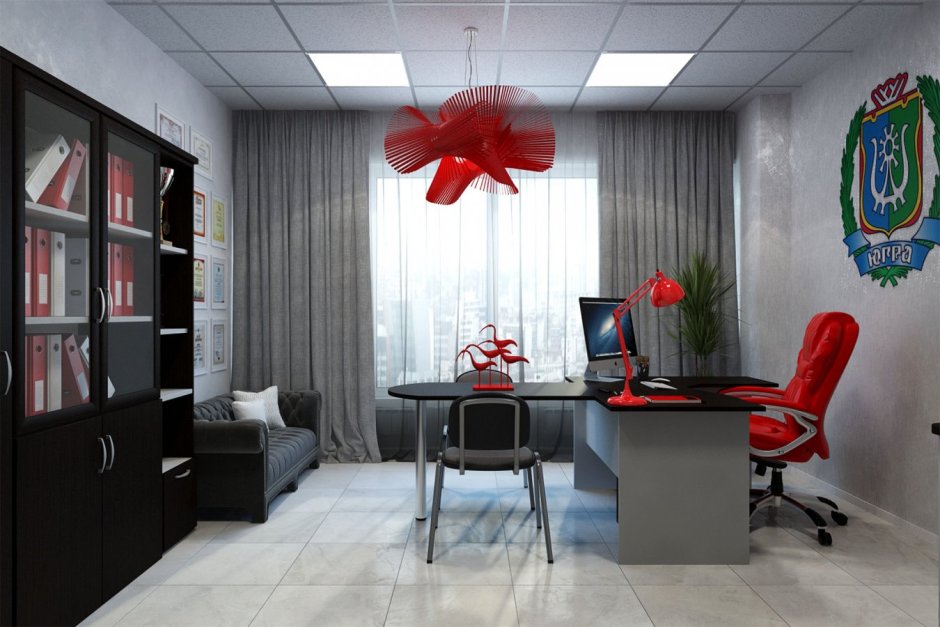 Цвет стен в офисе