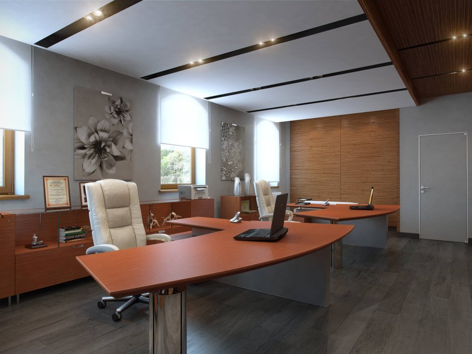 Интерьер кабинета руководителя