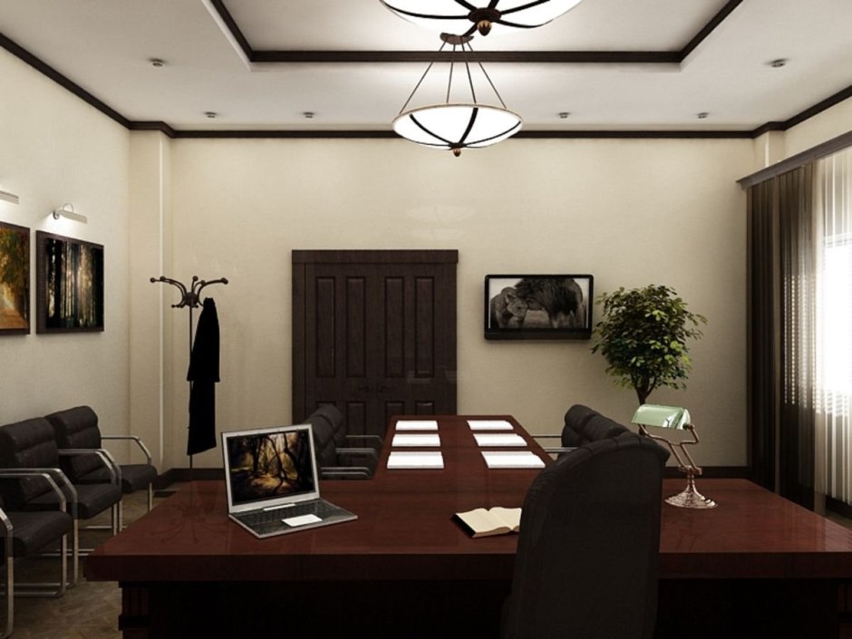 Интерьер кабинета руководителя