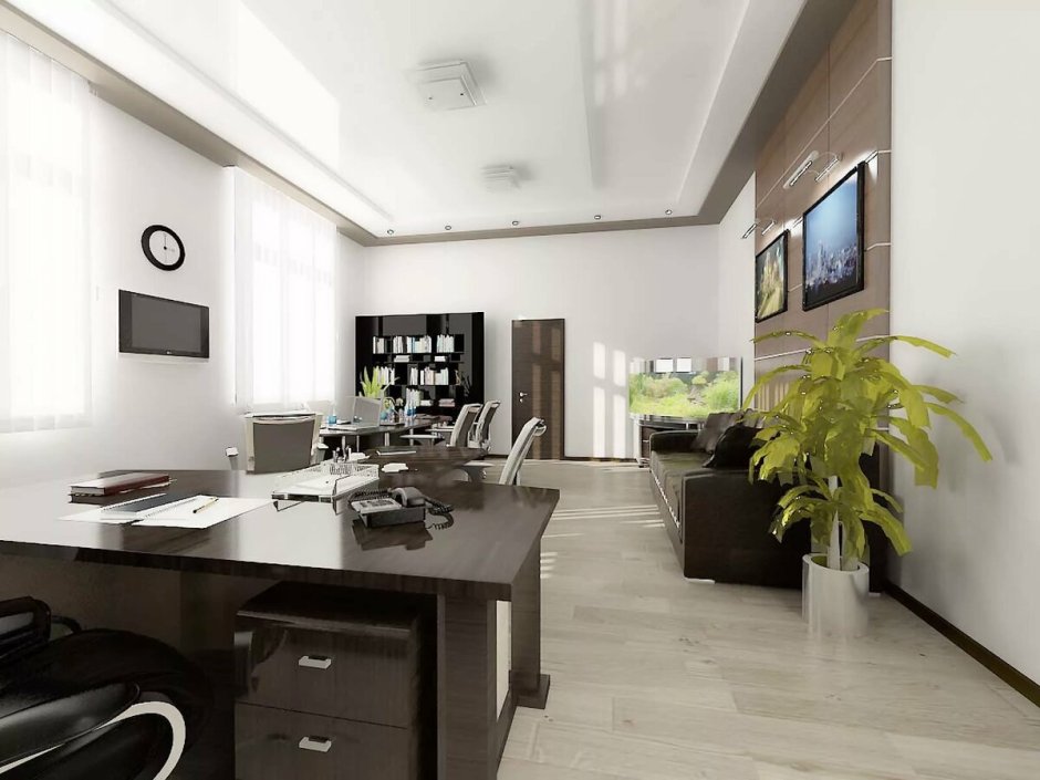 Интерьер кабинета начальника