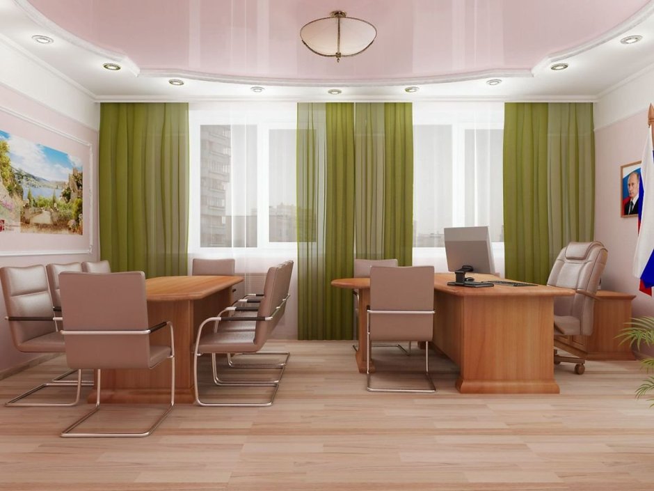 Интерьер кабинета директора школы