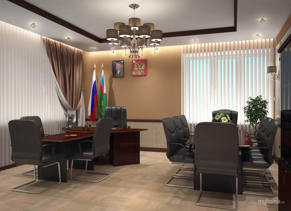 Интерьер кабинета инженера