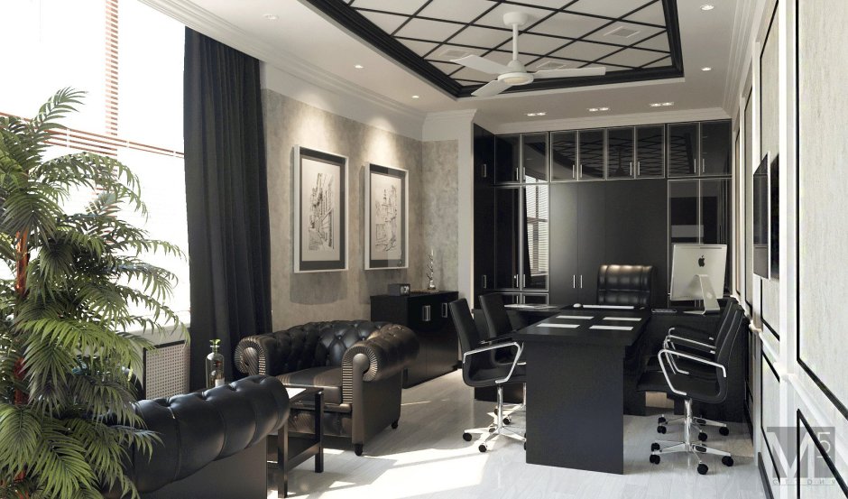 Офис в европейском стиле