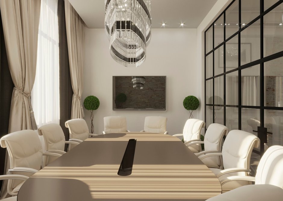 Дизайнерский кабинет руководителя