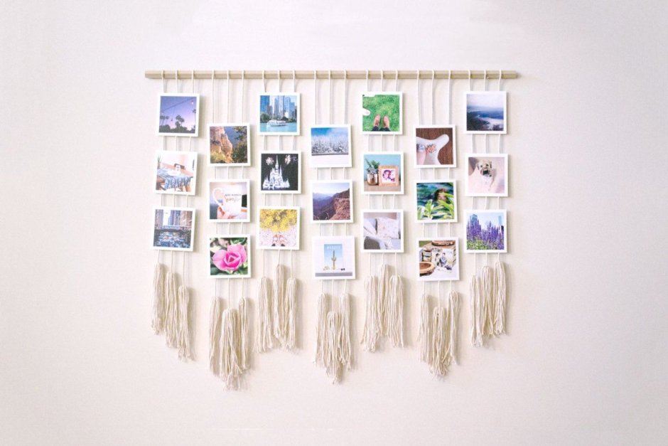 Панно для фотографий на стену своими руками