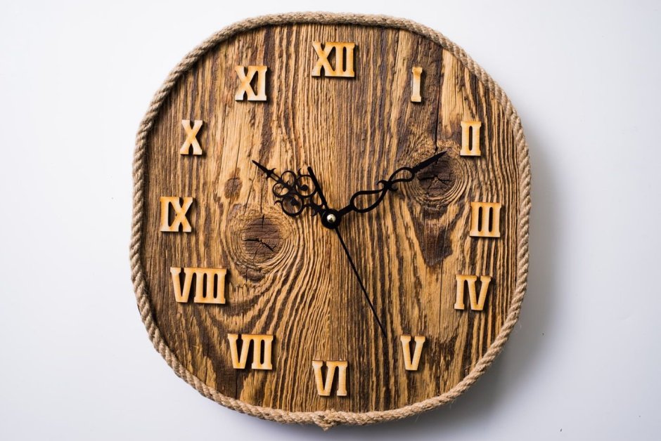 Деревянный циферблат для настенных часов