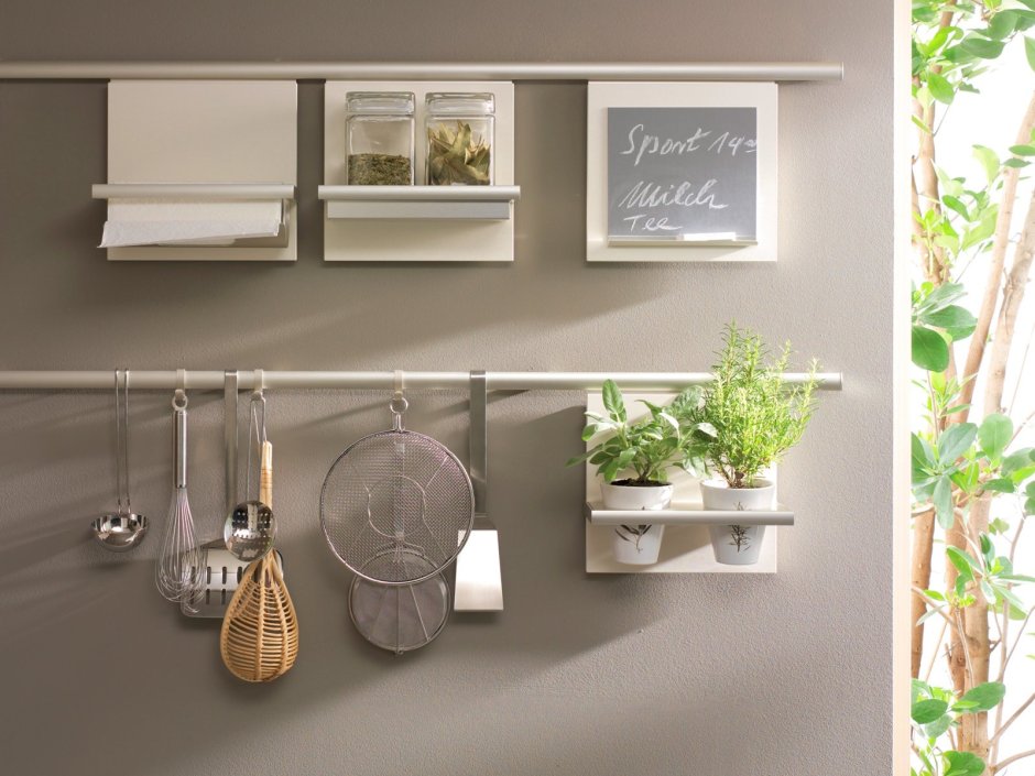 Труба рейлинг для кухни