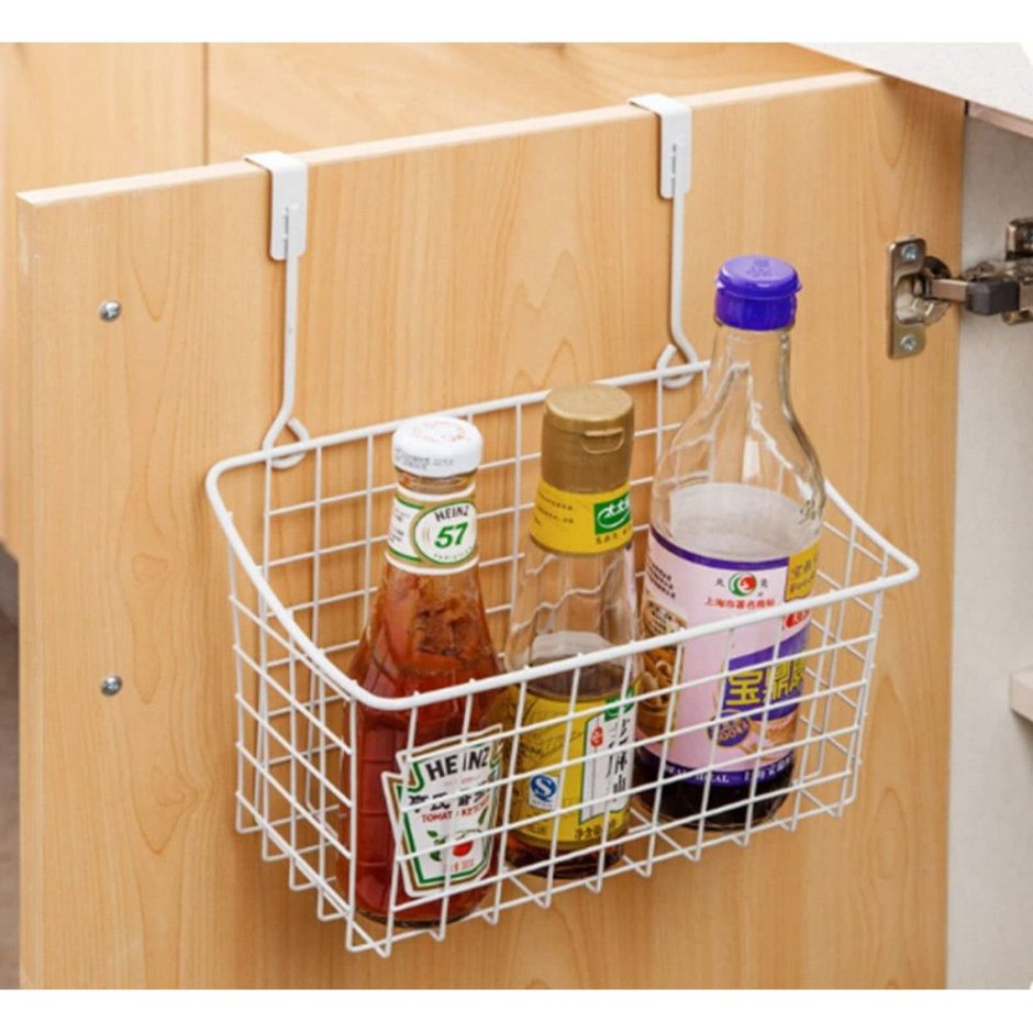 Подвесная корзина на дверцу кухонного шкафа